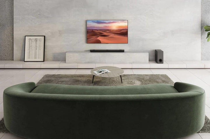 LG S90QY Soundbar TV 570 W, 5.1.3 Kanäle Mit Kabellosem Subwoofer, 3 Kanäle Up-Firing, Audio Meridian, Dolby Atmos, DTS:X, IMAX Enhanced, Bluetooth, WLAN, Optischer Eingang, USB, HDMI In/Out